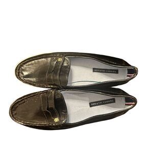 Tommy Hilfiger Slip On Patent Leather Tennis Shoes Casual